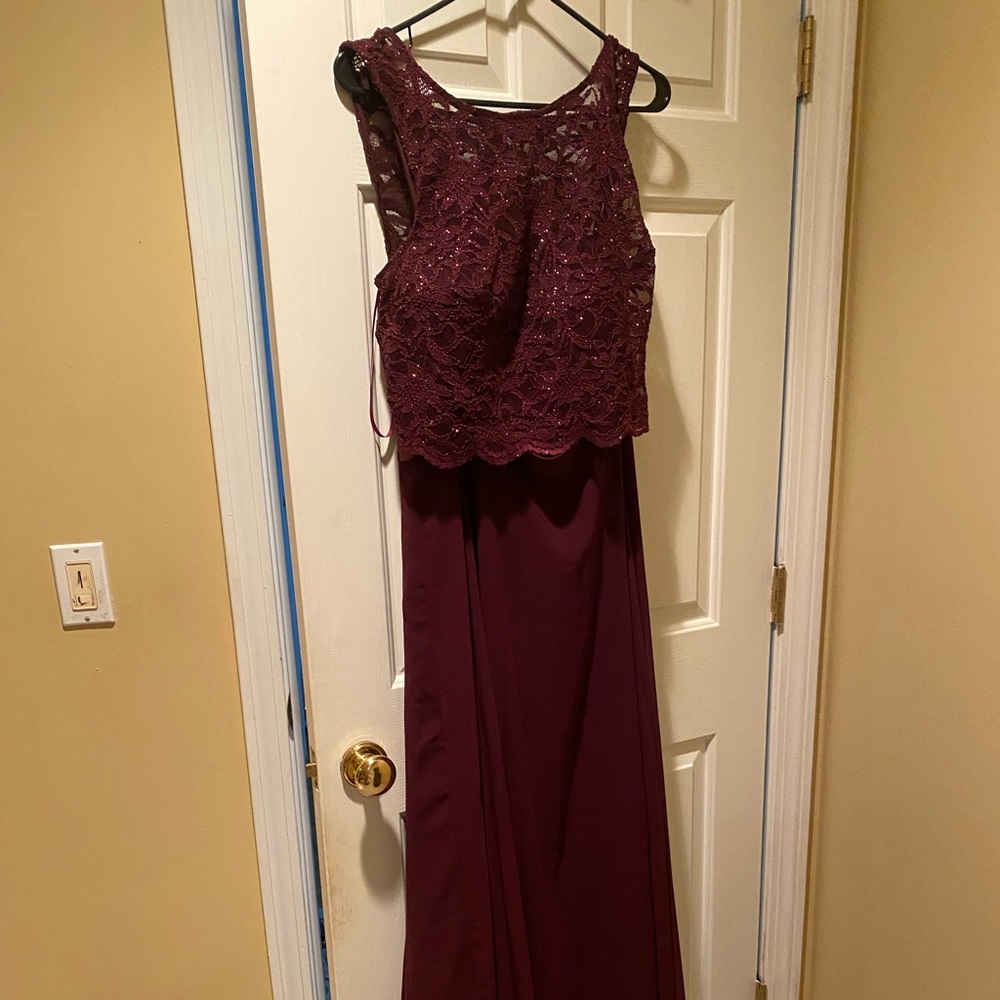 David’s Briadal Two Piece Dress